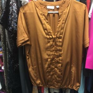 Bronze Loose-Fit Dress Shirt